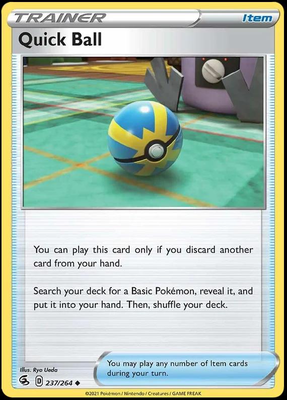 Quick Ball 237 Prices Pokemon Fusion Strike Pokemon Cards