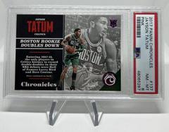 Jayson Tatum [Pink] Basketball Cards 2017 Panini Chronicles Prices