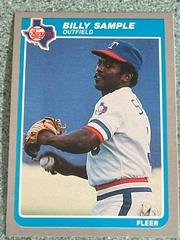 Billy Sample #566 Baseball Cards 1985 Fleer Prices