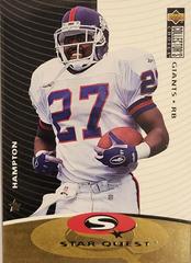 Rodney Hampton #SQ21 Football Cards 1997 Collector's Choice Starquest Prices