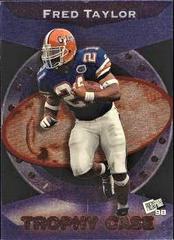 Fred Taylor Football Cards 1998 Press Pass Trophy Case Prices