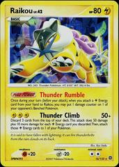 Raikou [Cracked Ice] #16 Pokemon Secret Wonders Prices