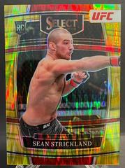 Sean Strickland [Gold Flash] Ufc Cards 2022 Panini Select UFC Prices