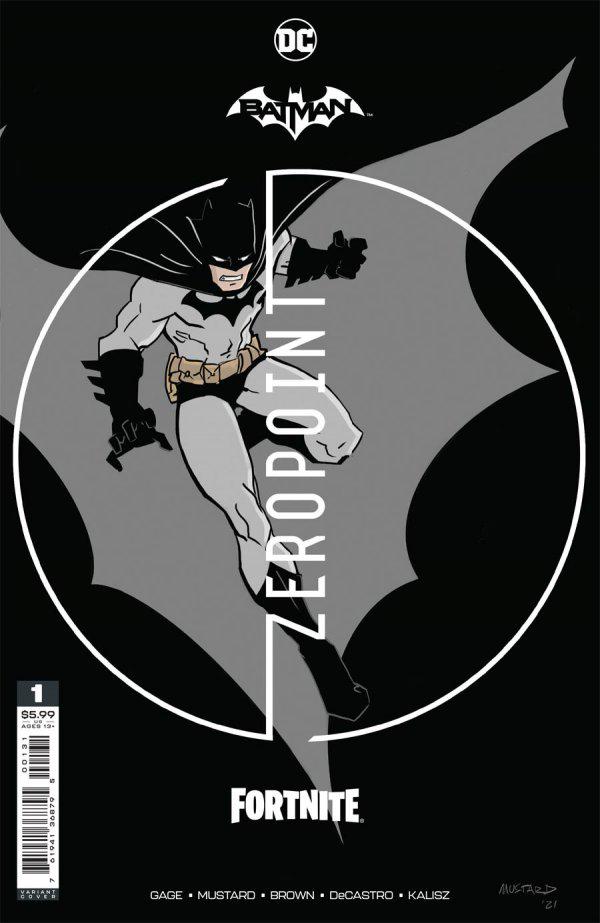 Batman / Fortnite: Zero Point [Mustard] #1 (2021) Comic Books Batman & Fornite Zero Point