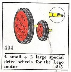 LEGO Set | Wheels for Motor LEGO Classic