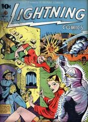 Lightning Comics #5 (1941) Comic Books Lightning Comics Prices