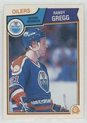Randy Gregg #28 Hockey Cards 1983 O-Pee-Chee Prices