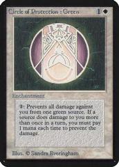 Circle of Protection: Green Magic Alpha Prices