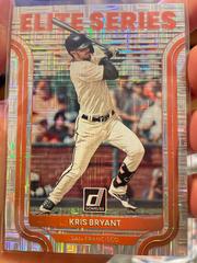 Kris Bryant [Vector] #ES-7 Baseball Cards 2022 Panini Donruss Elite Series Prices