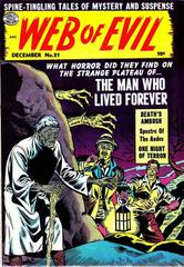 Web of Evil #21 (1954) Comic Books Web of Evil Prices