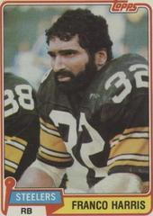 Franco Harris Football Cards 1981 Topps Prices