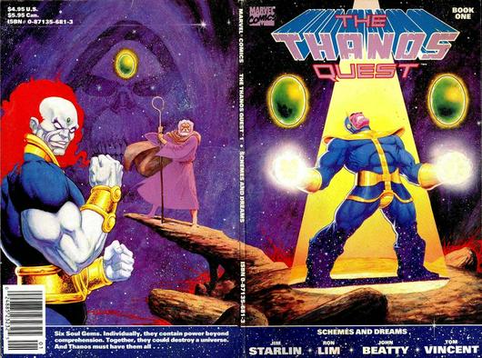Thanos Quest #1 (1990) Cover Art