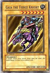 Gaia The Fierce Knight [1st Edition] SDY-007 YuGiOh Starter Deck: Yugi