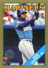 Ken Griffey Jr. [Gold] #88US-44 Baseball Cards 2023 Topps Update 1988 Prices