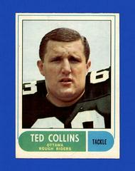 Ted Collins #14 Football Cards 1968 O Pee Chee CFL Prices