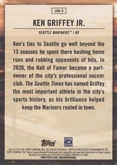 Card Back | Ken Griffey Jr Baseball Cards 2022 Topps Legendary Home Field Advantage