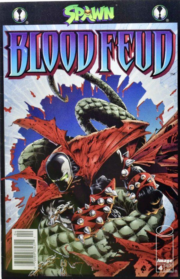 Spawn: Blood Feud [Newsstand] #4 (1995) Comic Books Spawn: Blood Feud