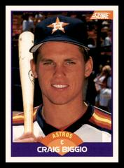 Craig Biggio Baseball Cards 1989 Score Prices