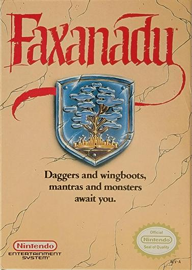 Faxanadu Cover Art