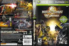 Slip Cover Scan By Canadian Brick Cafe | Mortal Kombat Vs. DC Universe [Platinum Hits] Xbox 360