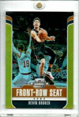 Devin Booker [Gold] Basketball Cards 2018 Panini Contenders Optic Front Row Seat Prices