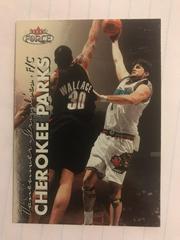 Cherokee Parks #157 Basketball Cards 1999 Fleer Force Prices