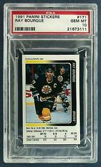 Ray Bourque #171 Hockey Cards 1991 Panini Stickers Prices