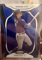 Bobby Witt Jr. [Blue] #1 Baseball Cards 2023 Panini Chronicles Certified Prices