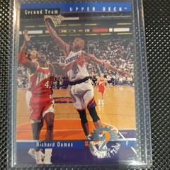 Richard Dumas #AR10 Basketball Cards 1993 Upper Deck All-Rookies Prices