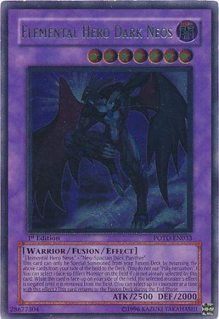 Elemental Hero Dark Neos [Ultimate Rare 1st Edition] POTD-EN033 YuGiOh Power of the Duelist