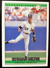 Estaban Beltre #10 Baseball Cards 1992 Panini Donruss Rookies Prices