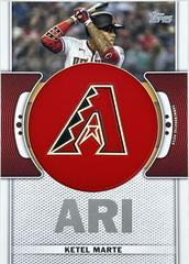 Ketel Marte Baseball Cards 2023 Topps Team Logo Patch Prices