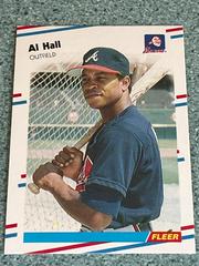 Al Hall #541 Baseball Cards 1988 Fleer Prices
