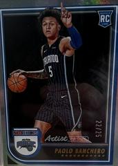 Paolo Banchero [Artist Proof] Basketball Cards 2022 Panini Hoops Prices