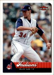 Cliff Lee #244 Baseball Cards 2007 Fleer Prices