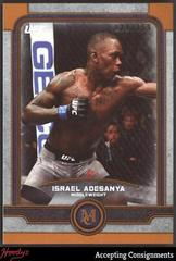 Israel Adesanya [Copper] Ufc Cards 2019 Topps UFC Museum Collection Prices