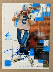 Tim Couch [Autograph] #TC Football Cards 1999 SP Signature Prices