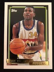 Reggie Williams #13 Basketball Cards 1992 Topps Gold Prices