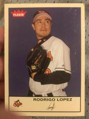 Rodrigo Lopez #270 Baseball Cards 2005 Fleer Tradition Prices