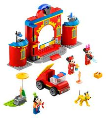 LEGO Set | Mickey & Friends Fire Truck & Station LEGO Disney