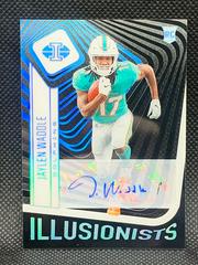 Jaylen Waddle [Autograph Black] #ILL-20 Football Cards 2021 Panini Illusions Illusionists Prices