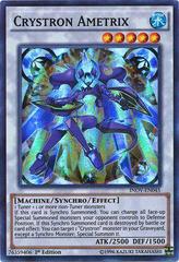 Crystron Ametrix [1st Edition] INOV-EN045 YuGiOh Invasion: Vengeance Prices