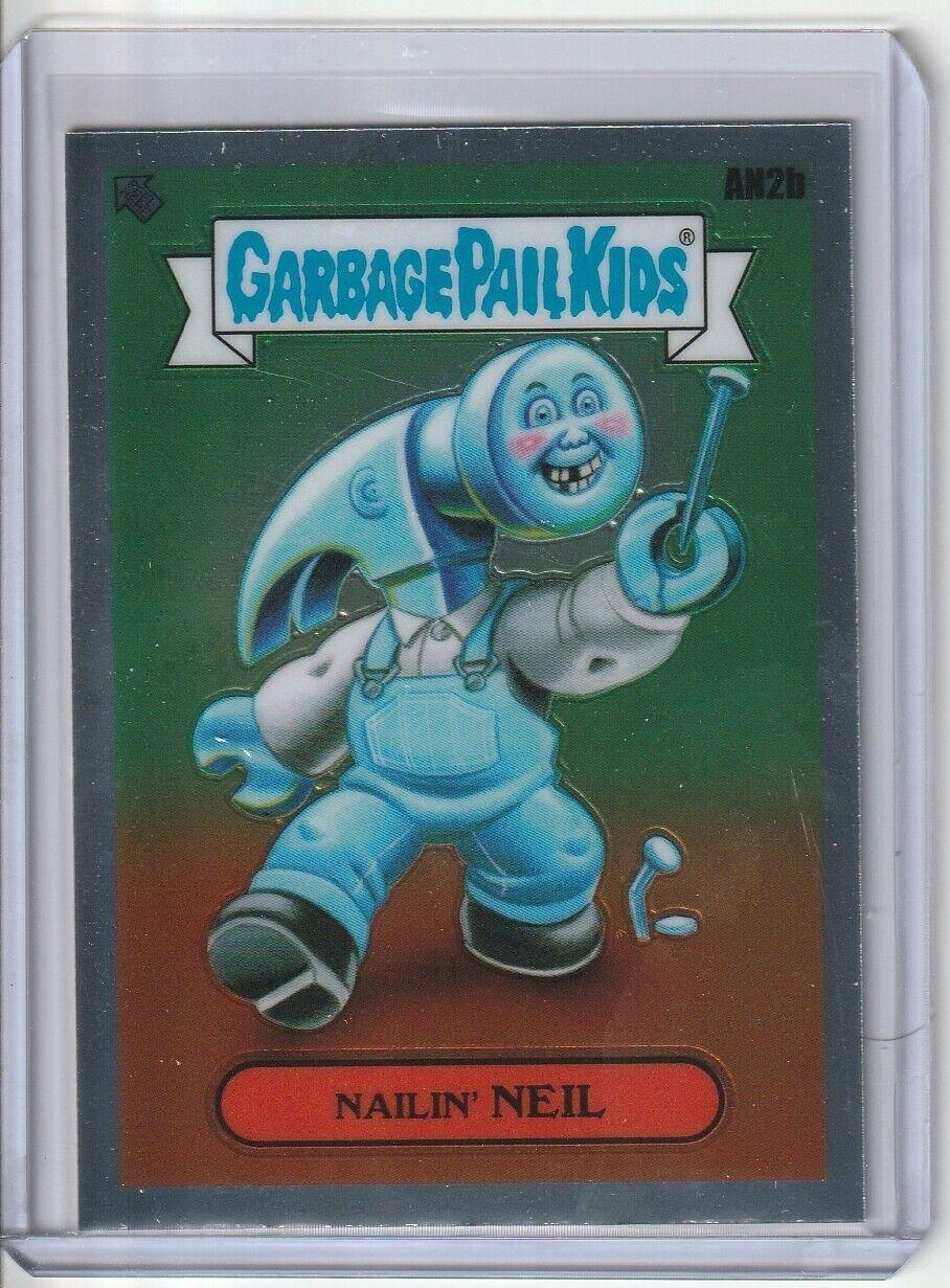 NAILIN' NEIL #AN2b 2021 Garbage Pail Kids Chrome