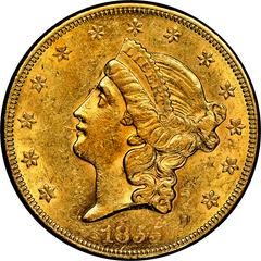 1855 Coins Liberty Head Gold Double Eagle Prices
