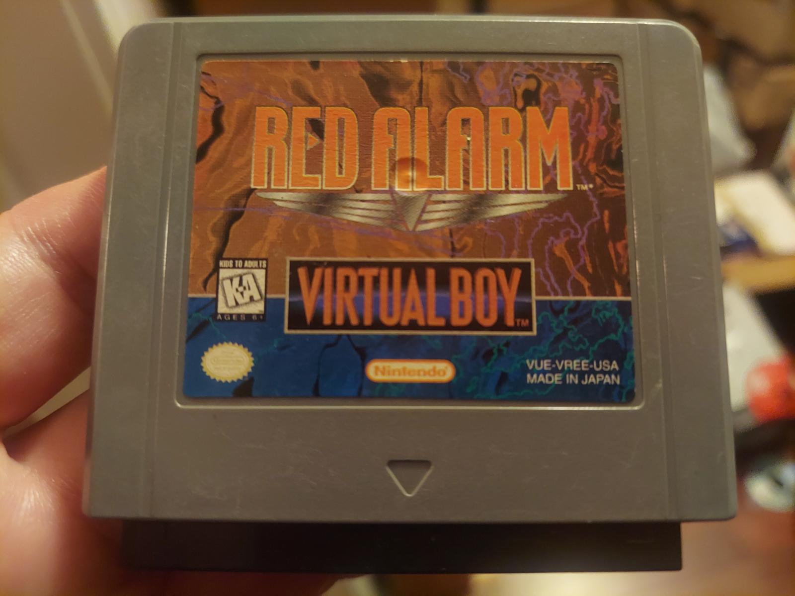 Red Alarm Item only Virtual Boy