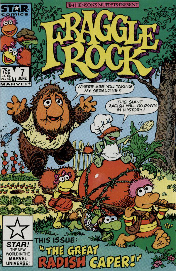 Fraggle Rock #7 (1986) Comic Books Fraggle Rock