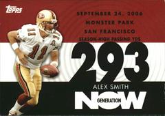 Alex Smith #GN-AS1 Football Cards 2007 Topps Generation Now Prices