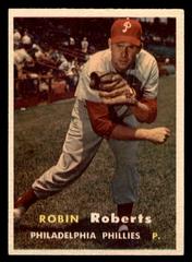 Robin Roberts #15 Baseball Cards 1957 Topps Prices