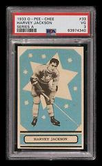 Harvey Jackson [Series A] #33 Hockey Cards 1933 O-Pee-Chee Prices