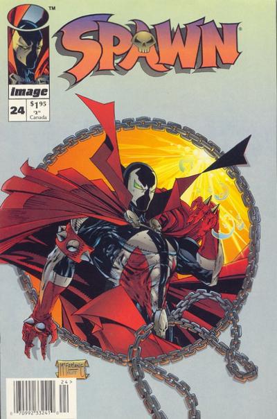 Spawn [Newsstand] #24 (1994) Comic Books Spawn